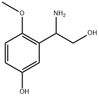 3-(1-amino-2-hydroxyethyl)-4-methoxyphenol Structure