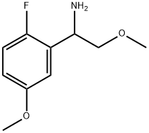 1-(2-fluoro-5-methoxyphenyl)-2-methoxyethanamine Structure