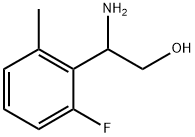 2-amino-2-(2-fluoro-6-methylphenyl)ethan-1-ol Structure