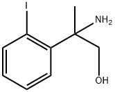 2-amino-2-(2-iodophenyl)propan-1-ol Structure