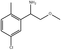 1-(5-chloro-2-methylphenyl)-2-methoxyethan-1-amine 구조식 이미지