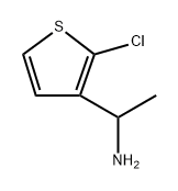 1-(2-chlorothiophen-3-yl)ethan-1-amine Structure