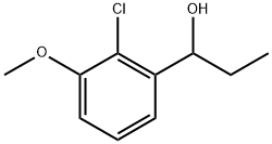 1-(2-chloro-3-methoxyphenyl)propan-1-ol Structure