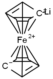 리튬,페로세닐-(8CI,9CI) 구조식 이미지