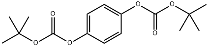 Carbonic acid, C,C'-1,4-phenylene C,C'-bis(1,1-dimethylethyl) ester Structure