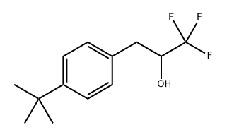 3-(4-(Tert-butyl)phenyl)-1,1,1-trifluoropropan-2-ol Structure