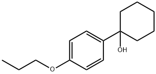 1-(4-propoxyphenyl)cyclohexanol Structure