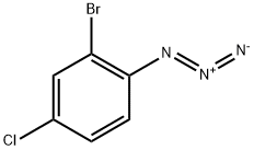 1-Azido-2-bromo-4-chlorobenzene 구조식 이미지