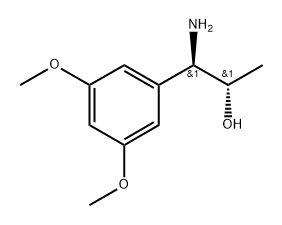 (1R,2S)-1-AMINO-1-(3,5-DIMETHOXYPHENYL)PROPAN-2-OL Structure