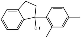 1-(2,4-Dimethylphenyl)-2,3-dihydro-1H-inden-1-ol Structure