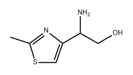 2-amino-2-(2-methyl-1,3-thiazol-4-yl)ethanol Structure