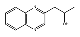 2-Quinoxalineethanol, α-methyl- Structure