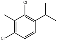 1,3-Dichloro-4-isopropyl-2-methylbenzene Structure