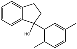 1-(2,5-Dimethylphenyl)-2,3-dihydro-1H-inden-1-ol Structure