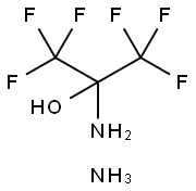 Ammonium2-aminohexafluoroisopropoxide97% 구조식 이미지