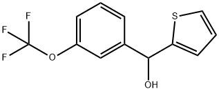 thiophen-2-yl(3-(trifluoromethoxy)phenyl)methanol Structure