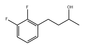 Benzenepropanol, 2,3-difluoro-α-methyl- Structure