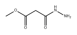 Propanedioic acid, 1-methyl ester, 3-hydrazide Structure