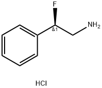 (R)-β-Fluorobenzeneethanamine hydrochloride 구조식 이미지