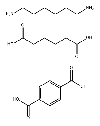 1,4-Benzendicarboxylic acid polymer with 1,6-hexanediamine and hexanedioic acid, block Structure