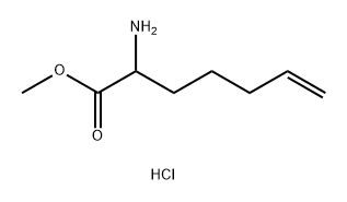 methyl 2-aminohept-6-enoate hydrochloride Structure