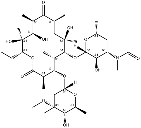 Erythromycin EP Impurity L 구조식 이미지