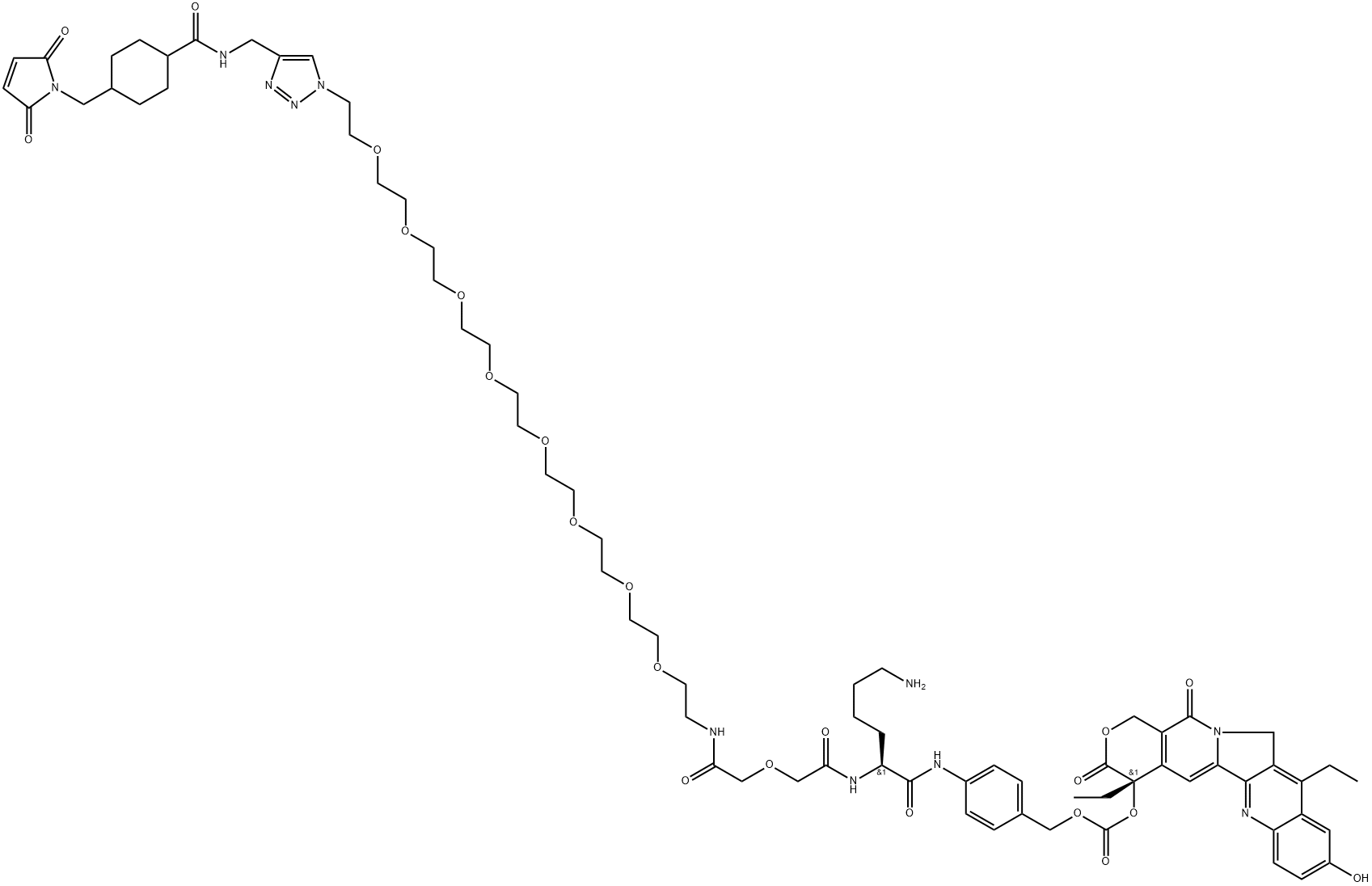 CL2A-SN-38 Structure