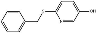 6-[(Phenylmethyl)thio]-3-pyridinol 구조식 이미지