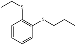 1-(Ethylthio)-2-(propylthio)benzene Structure