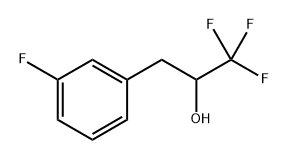 Benzeneethanol, 3-fluoro-α-(trifluoromethyl)- Structure