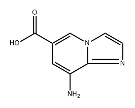 8-aminoimidazo[1,2-a]pyridine-6-carboxylic acid Structure