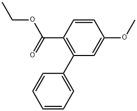 Ethyl 5-methoxy[1,1'-biphenyl]-2-carboxylate Structure