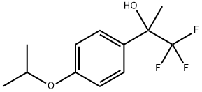 1,1,1-trifluoro-2-(4-isopropoxyphenyl)propan-2-ol Structure