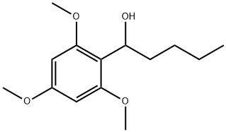 α-Butyl-2,4,6-trimethoxybenzenemethanol Structure