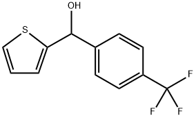 thiophen-2-yl(4-(trifluoromethyl)phenyl)methanol Structure