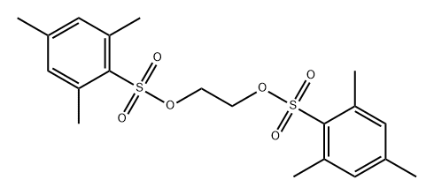 1,2-Ethanediyl 2,4,6-trimethylbenzenesulfonate Structure