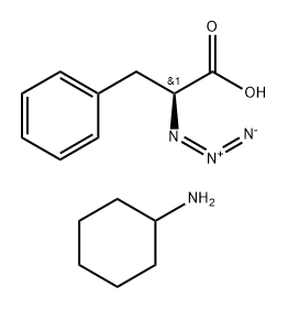 L-azidophenylalanine CHA salt Structure