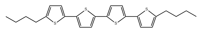 5,5'''-dibutyl-2,2':5',2'':5'',2'''-quaterthiophene Structure