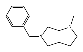 5-benzyl-1-methyltetrahydropyrrolo[3,4-b]pyrrole-4,6(1H,5H)-dione 구조식 이미지