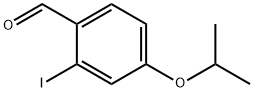 2-iodo-4-isopropoxybenzaldehyde Structure