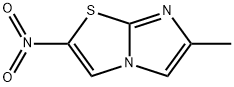 6-methyl-2-nitroimidazo[2,1-b]thiazole Structure