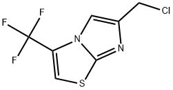 6-(chloromethyl)-3-(trifluoromethyl)imidazo[2,1-b]thiazole Structure