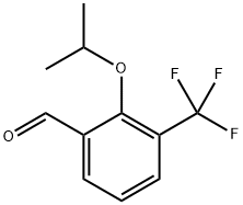 Methyl 2-isopropoxy-3-(trifluoromethyl)benzoate 구조식 이미지