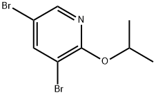 3,5-Dibromo-2-isopropyloxypyridine Structure