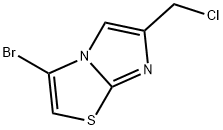 3-bromo-6-(chloromethyl)imidazo[2,1-b]thiazole Structure