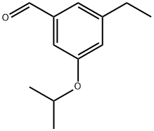 3-ethyl-5-isopropoxybenzaldehyde Structure