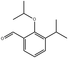 2-isopropoxy-3-isopropylbenzaldehyde Structure