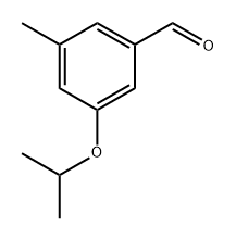 3-Isopropoxy-5-methylbenzaldehyde 구조식 이미지