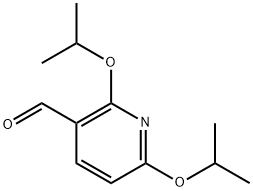 2,6-diisopropoxynicotinaldehyde Structure