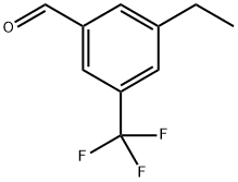 3-ethyl-5-(trifluoromethyl)benzaldehyde Structure